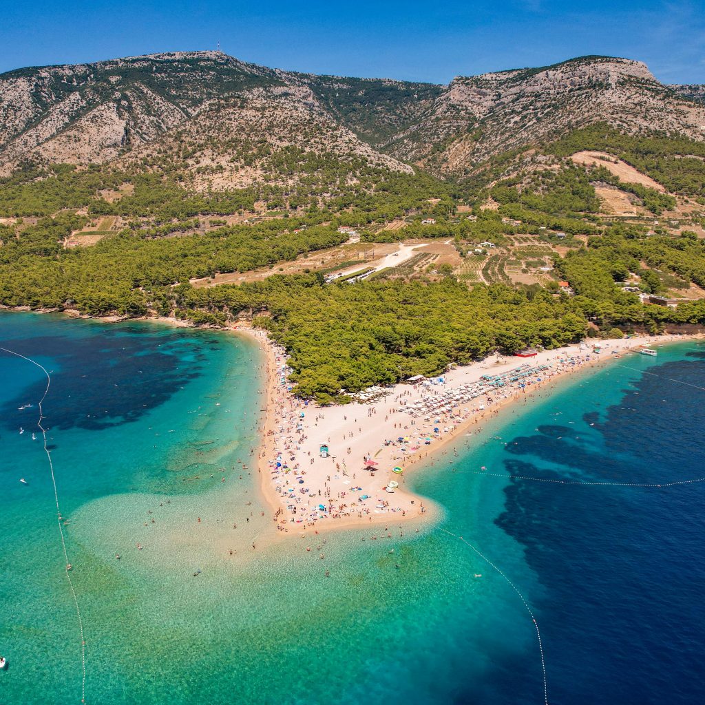 Bol Beach island Brac