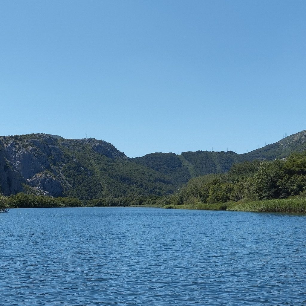 Cetina River Returning Home Landscape